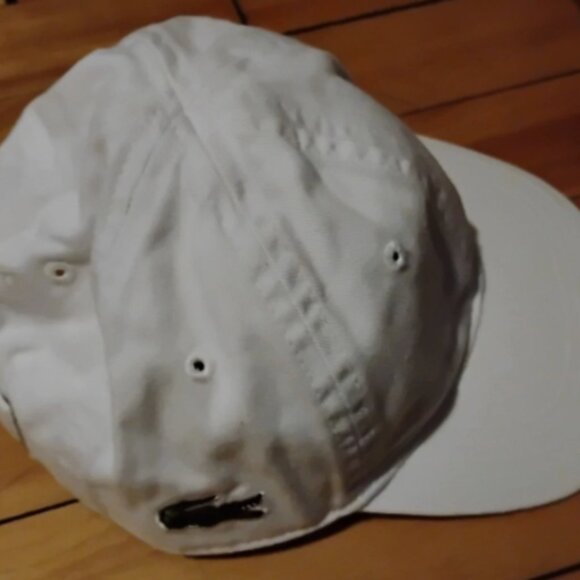NEW Lacoste Kids 2 5 Years White Baseball Cap With Tags - Picture 2 of 6